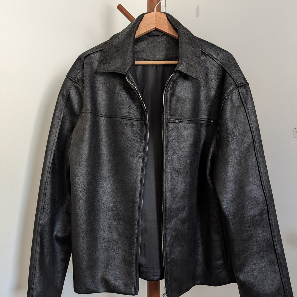 Zara Textured Black Jacket - Picture 2 of 6